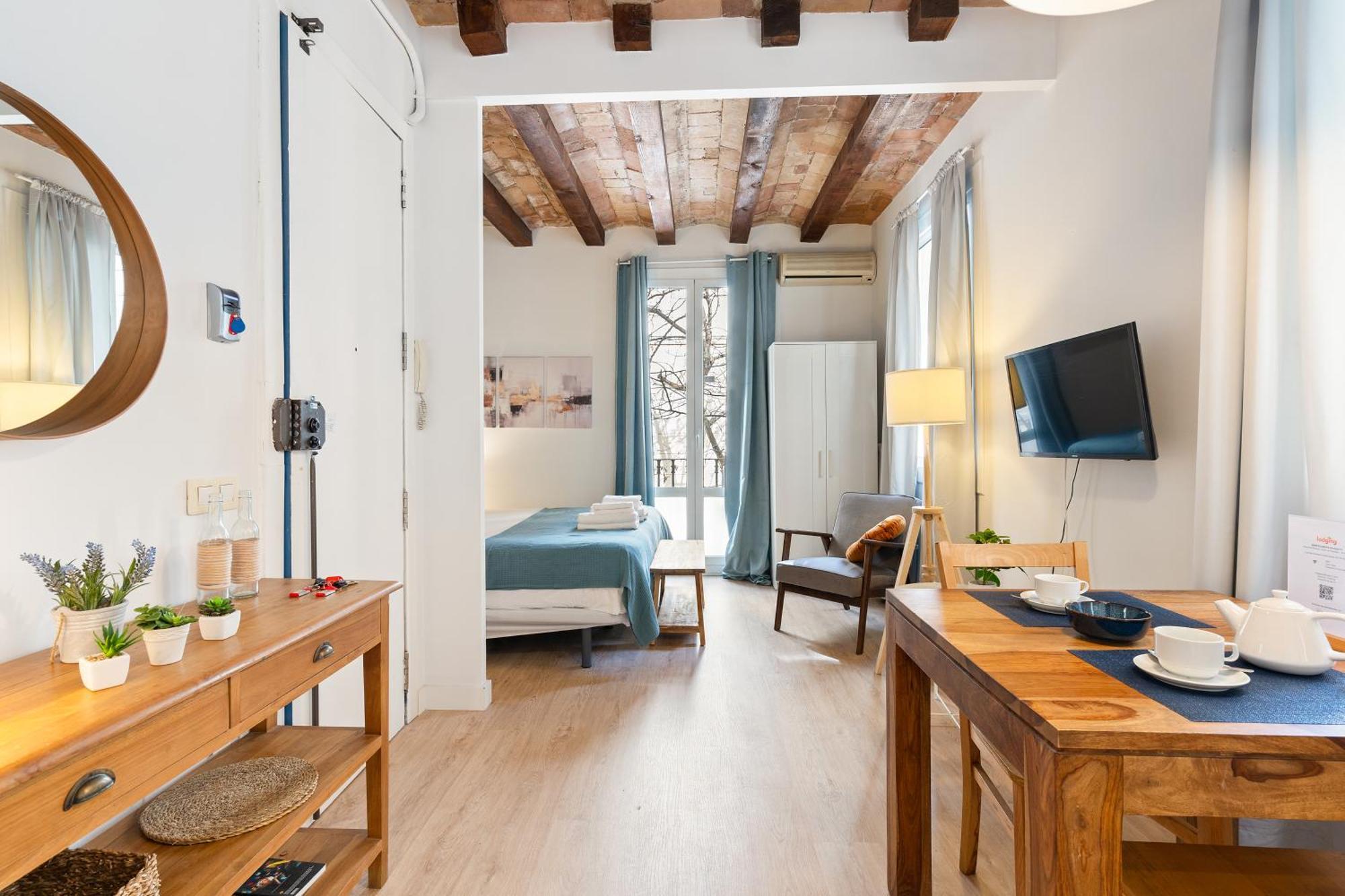 Lodging Apartments Beach Studio P1 Barcelona Exterior foto